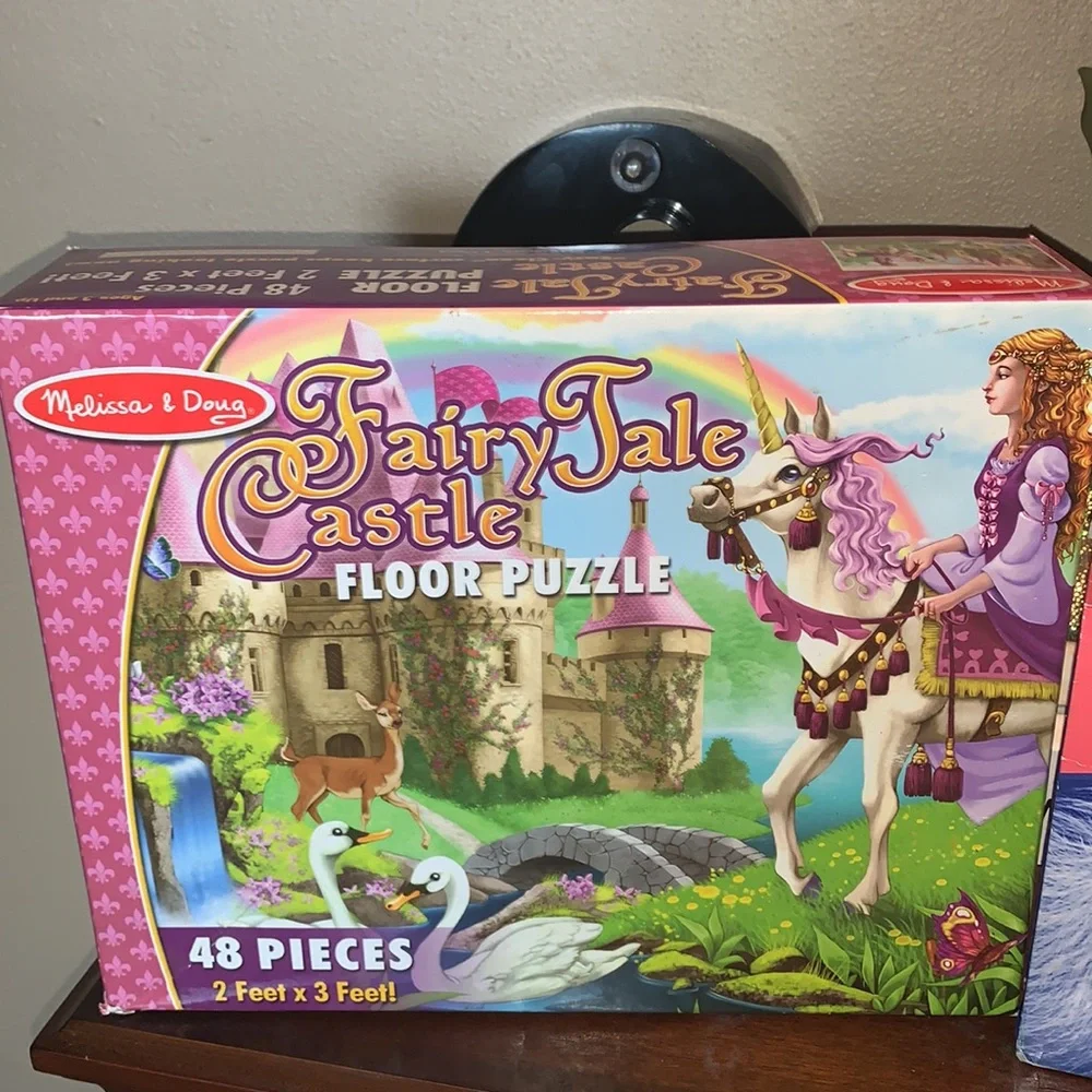Melissa & Doug unicorn puzzles